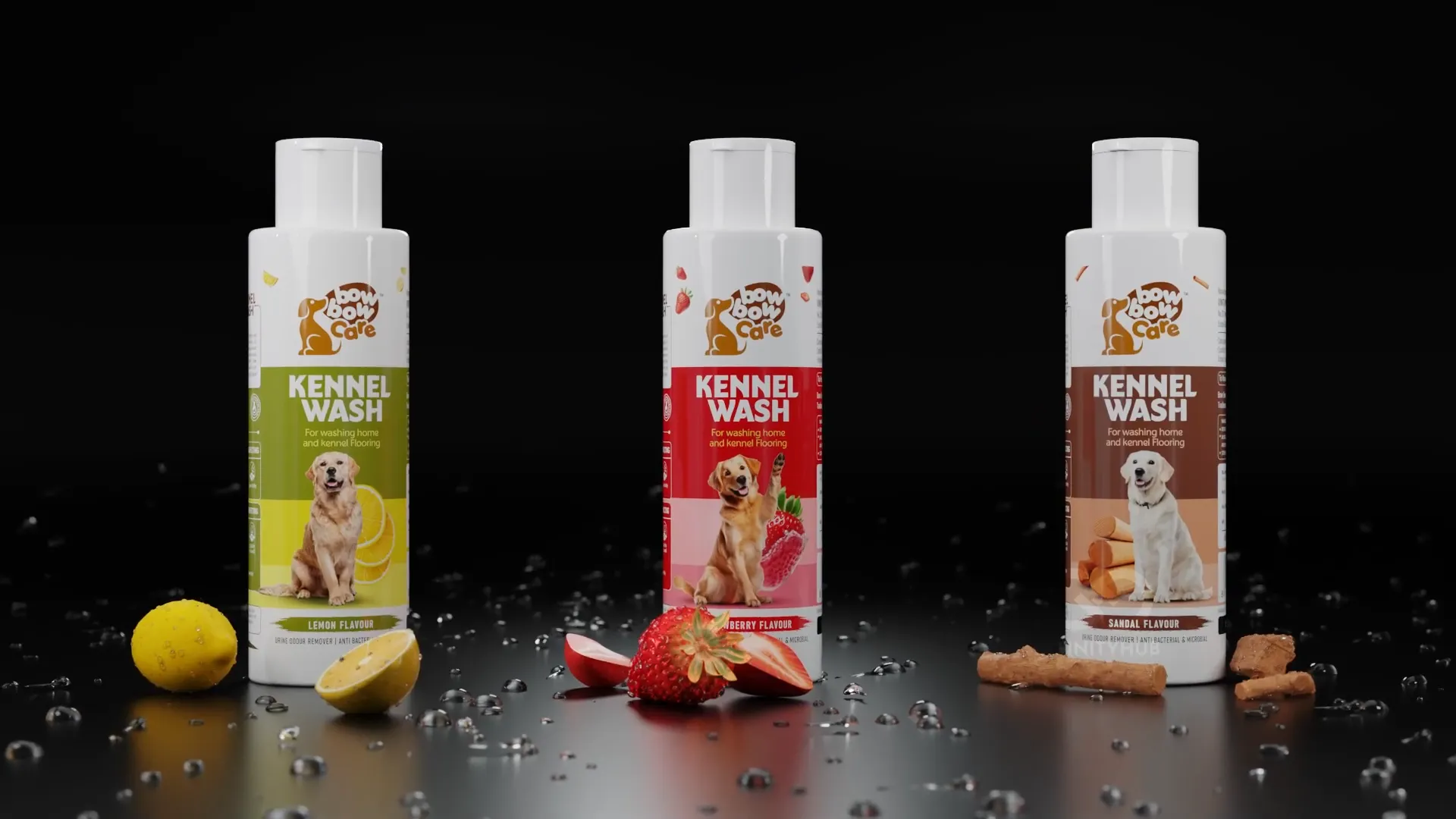 Bow Bow Care Kennel Wash 3D